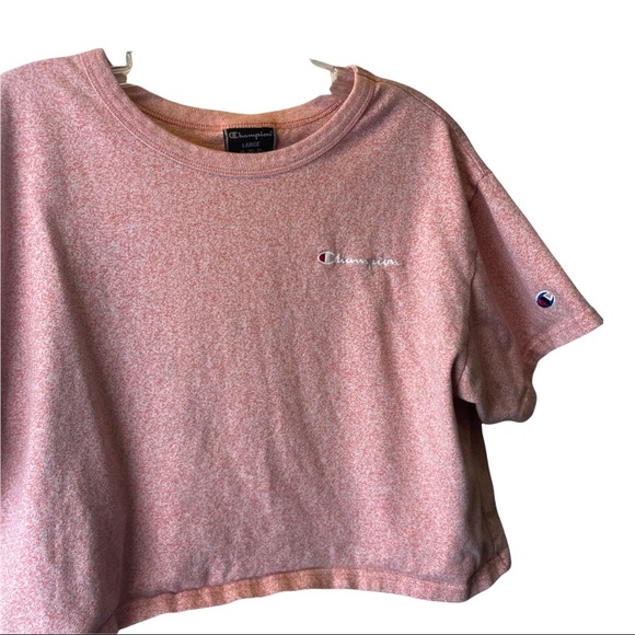 CHAMPION large crop top pink peach color - Picture 4 of 4